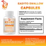 Vitamin K2 Capsules Manufacturer - OEM MK7 Non-GMO Gluten Free Bones Immunity