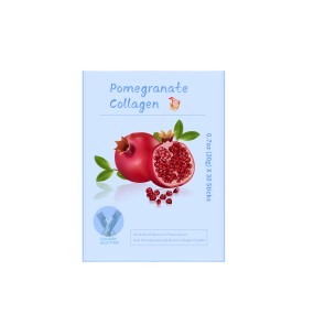 Collagen Pomegranate Jelly Factory - Private Label High Quality Radiant Skin Glow
