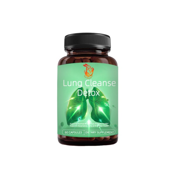 Lung Cleanse Capsules Factory - OEM Herbal Respiratory Health Breathing Support