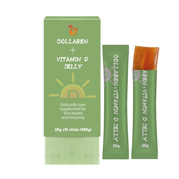 Collagen Vitamin D Jelly Manufacturer - Private Label Skin Health Immune System