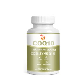 COQ10 Capsules Factory - OEM Health Heart Immune Organic Vegan Halal
