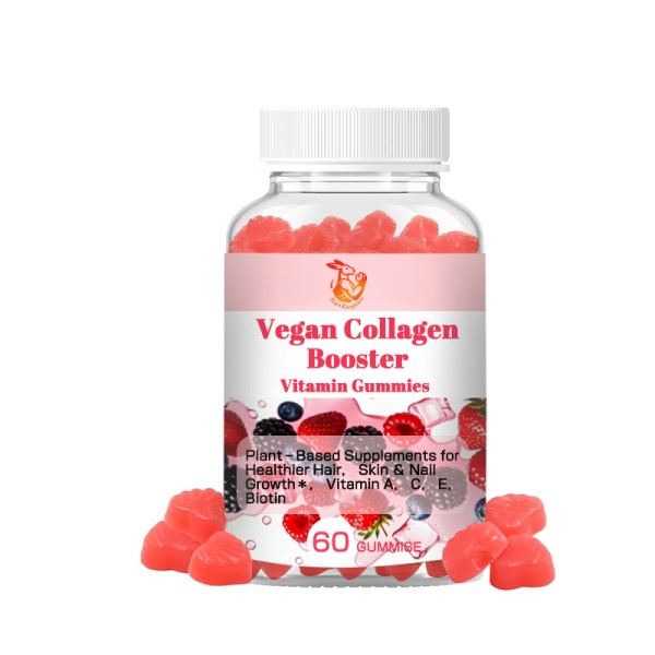 Vegan Collagen Gummy Supplier - Private Label Thicker Hair Nails Vitamin C