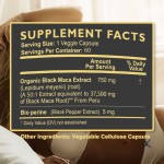 Black Maca Capsules Manufacturer - Factory Supply Mens Libido Sexual Drive