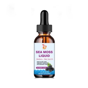 Sea Moss Liquid Drops Manufacturer - Premium Elderberry 7 in 1 Immune Booster
