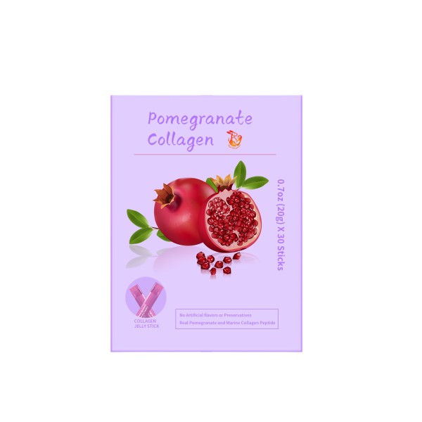 Pomegranate Collagen Jelly Supplier - Factory Customization Skin Texture Brighten