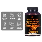 Black Maca Capsules Factory - OEM Fenugreek Ashwagandha Energy Boost Adult