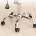 Rolling Stool Manufacturer - Adjustable Swivel Chair With Backrest