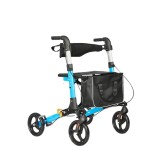 Walker With Seat Supplier - 4 Wheel Foldable For Elderly