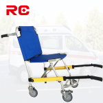 Evacuation Stair Chair Stretcher Supplier - 4 Wheel Folding Medical Transport