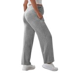 Maternity Pants Manufacturer - Casual Adjustable Waistband Solid