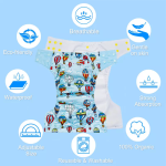 Cloth Diapers Factory - Good Quality All in One Washable Organic