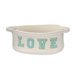Storage Basket Supplier - Small Cotton Rope Baby Caddy with Handle