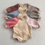 Baby Rompers Supplier - INS Style Soft Long Sleeve Bodysuit