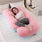 Pregnant Woman Pillow Manufacturer - J-type Crystal Velvet Detachable