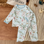 Baby Pajama Set Manufacturer - Cotton Long Sleeve Two Piece Home Suit