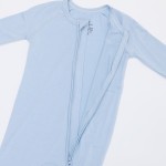 Bamboo Bodysuit Manufacturer - Soft Slim Fit Zip Romper Wholesale