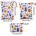Halloween Wet Bag Supplier - Custom Polyester PUL Ziplock Storage