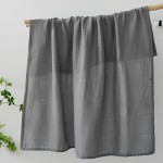 Bamboo Cotton Blanket Supplier - 120x110cm Double Layer Soft