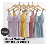 Nursing Vest Supplier - Modal Built in Bra Padded Tank Tops