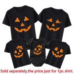 Family Matching Outfits Supplier - Halloween Short Sleeve T-shirt Couple Tops