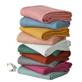 Bamboo Cotton Blanket Manufacturer - 2 Layers Comfortable Breathable
