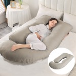 Maternity Pregnancy Pillow Factory - Large Long Full Body Crystal Velvet