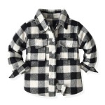 Baby Plaid Shirts Factory - Custom Printing Children Cotton Button Down