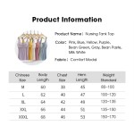 Nursing Vest Supplier - Modal Built in Bra Padded Tank Tops