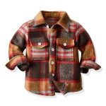 Baby Plaid Shirts Factory - Custom Printing Children Cotton Button Down