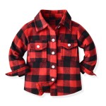 Baby Plaid Shirts Factory - Custom Printing Children Cotton Button Down