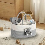 Baby Organizer Supplier - Changing Table Basket with Dividers