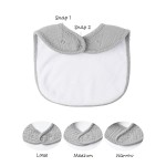 Muslin Baby Bibs Factory - Bandana Drool Bibs Unisex Solid Colors