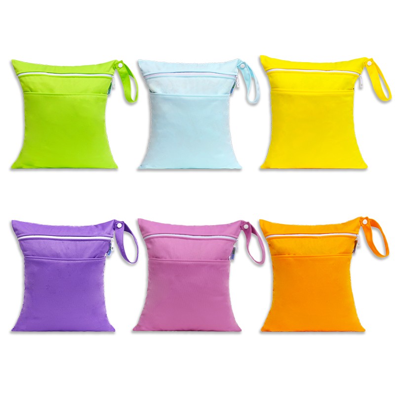 Baby Wet Bag Manufacturer - Large Capacity PUL Double Pocket