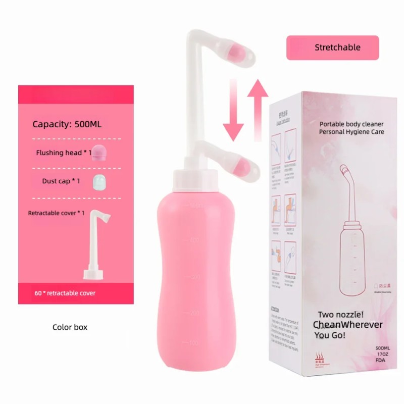 Peri Wash Bottle Manufacturer - Custom Logo Travel Bidet Cleaner