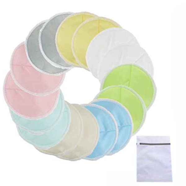 Reusable Breast Pads Manufacturer - Washable Organic Bamboo Contoured