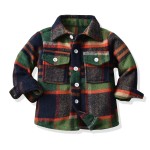 Baby Plaid Shirts Factory - Custom Printing Children Cotton Button Down