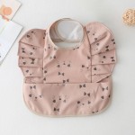 Korean Baby Bib Factory - Waterproof PU Sleeveless with Pocket