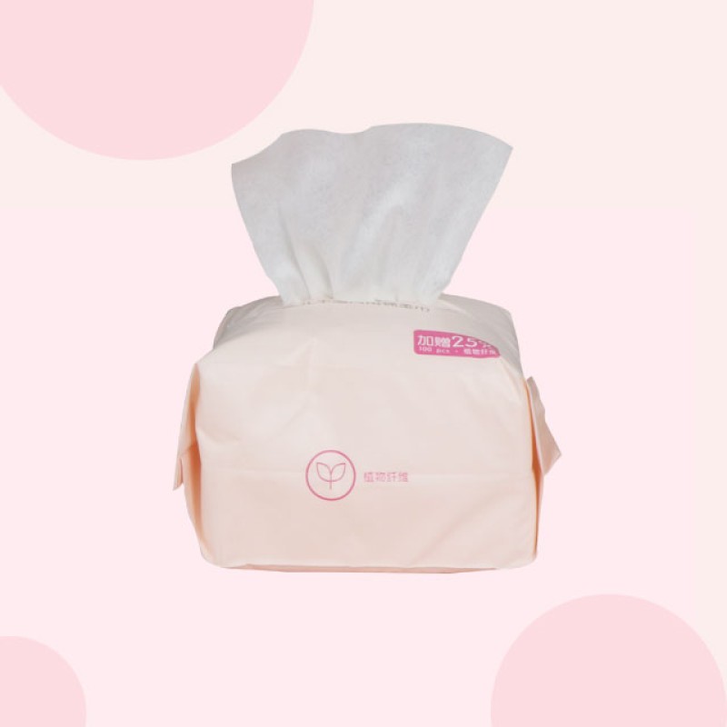Facial Tissues Supplier - 100% Cotton Soft Newborns Cleaning