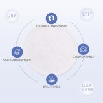 Reusable Nursing Pads Factory - Organic Lace Washable Maternity