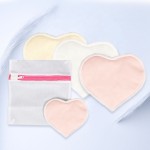 Reusable Nursing Pad Supplier - Organic Cotton Heart Shaped
