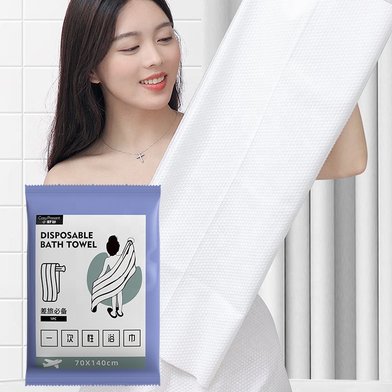 Disposable Bath Towel Supplier - Hot Sale Nonwoven Sports Pattern