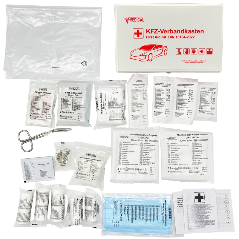 ABS First Aid Kit Supplier - DIN13164 Certified Road Safety