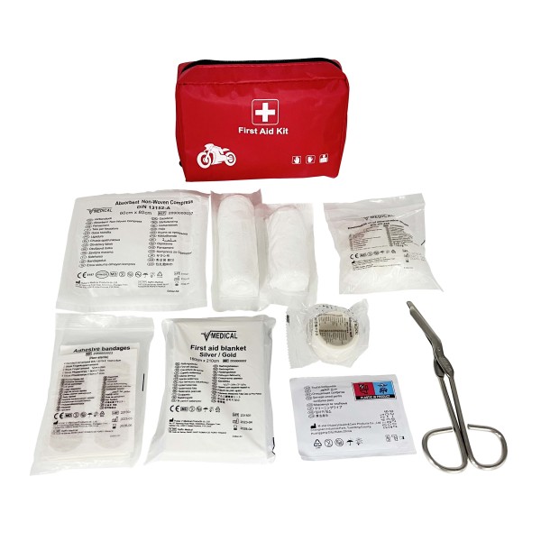 Cycling First Aid Kit Supplier - DIN13167 Certified Motorcycle Safety