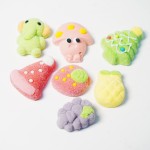 OEM Funny Cartoon Shape Sweet Fruit Cotton Marshmallow Candy