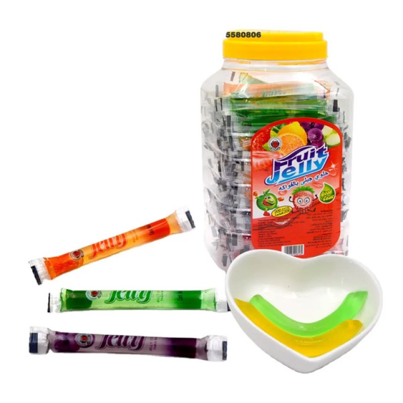 Wholesale China Assorted Colorful Sweet Fruit Flavor Fruit Jelly Stick Candy
