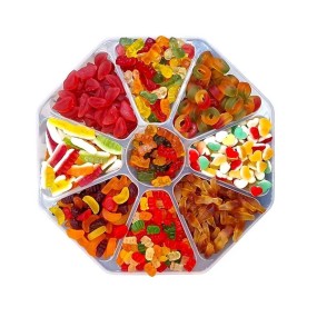 Halal Assorted Bulk Fruit Flavor Sweet Sour Jelly Gummy Candy for Wholesale