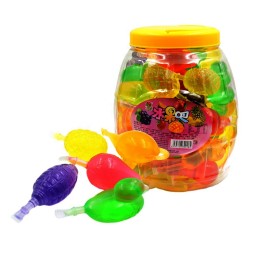 China Colorful Cute Fruit Shape Yummy Juice Fruit Jelly