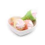 Bag Packing Halal Fruit Flavor Cotton Candy Colorful Ice Cream Marshmallow
