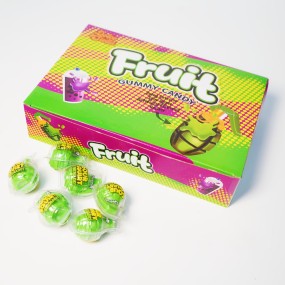 New Product Funny Grenade Shape Fruit Jelly Gummy Candy Fill Jam