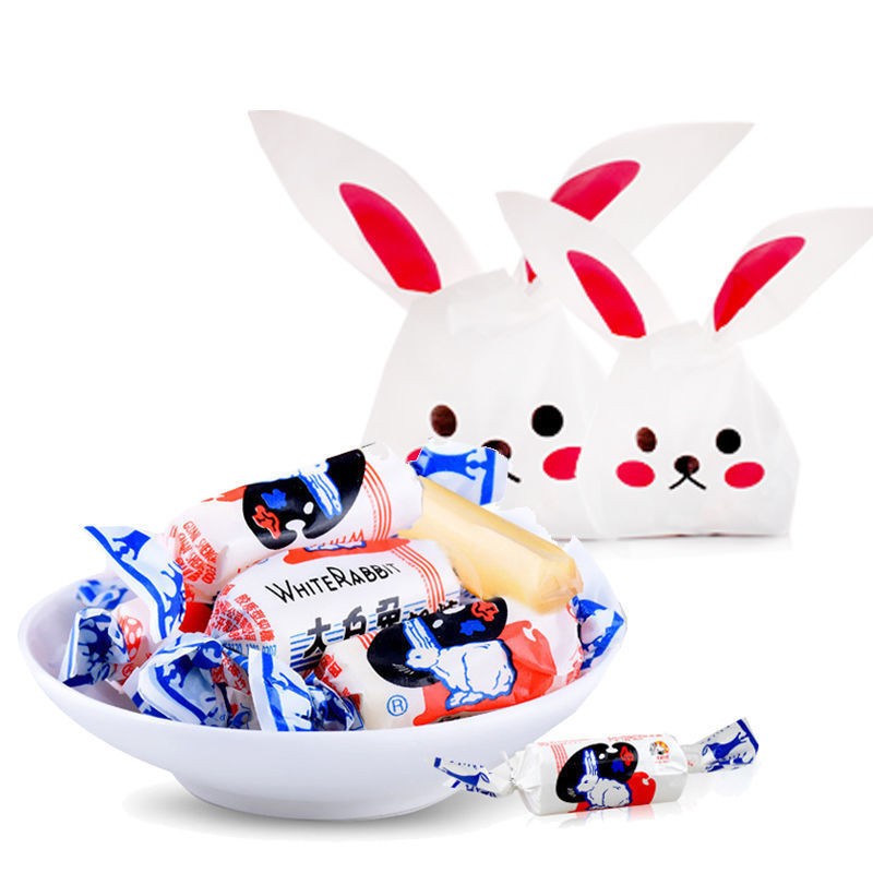 OEM Packing Flavours Big White Rabbit Creamy Milk Toffee Chewy Candy